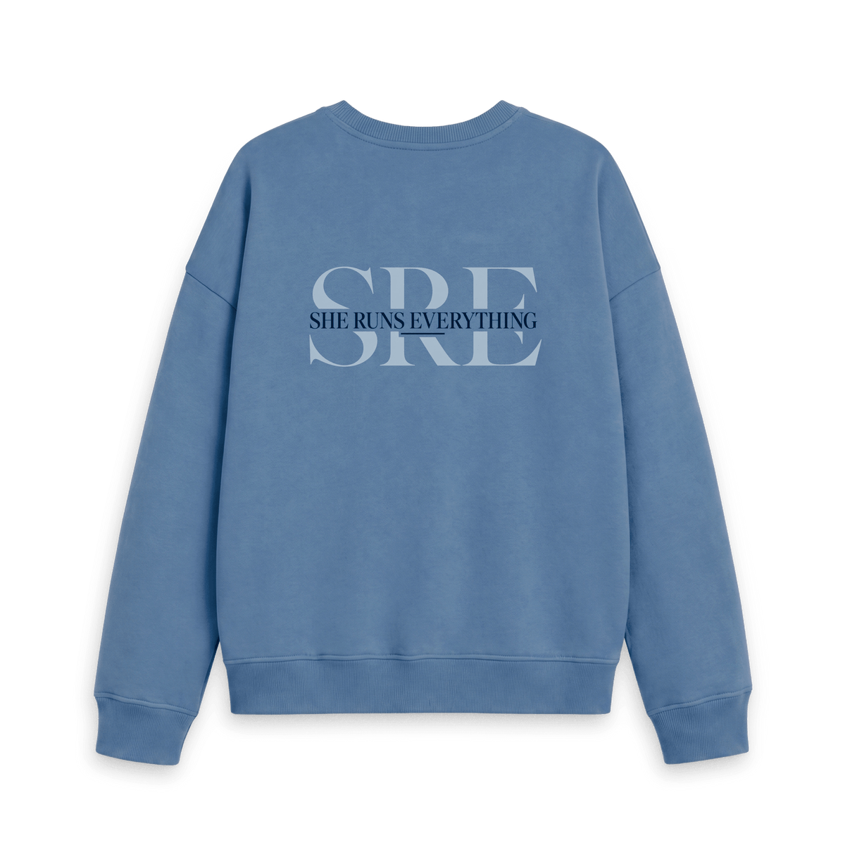 Solent Printed Sweater Back