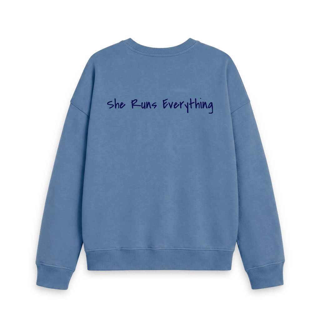 Solent Printed Sweater Back