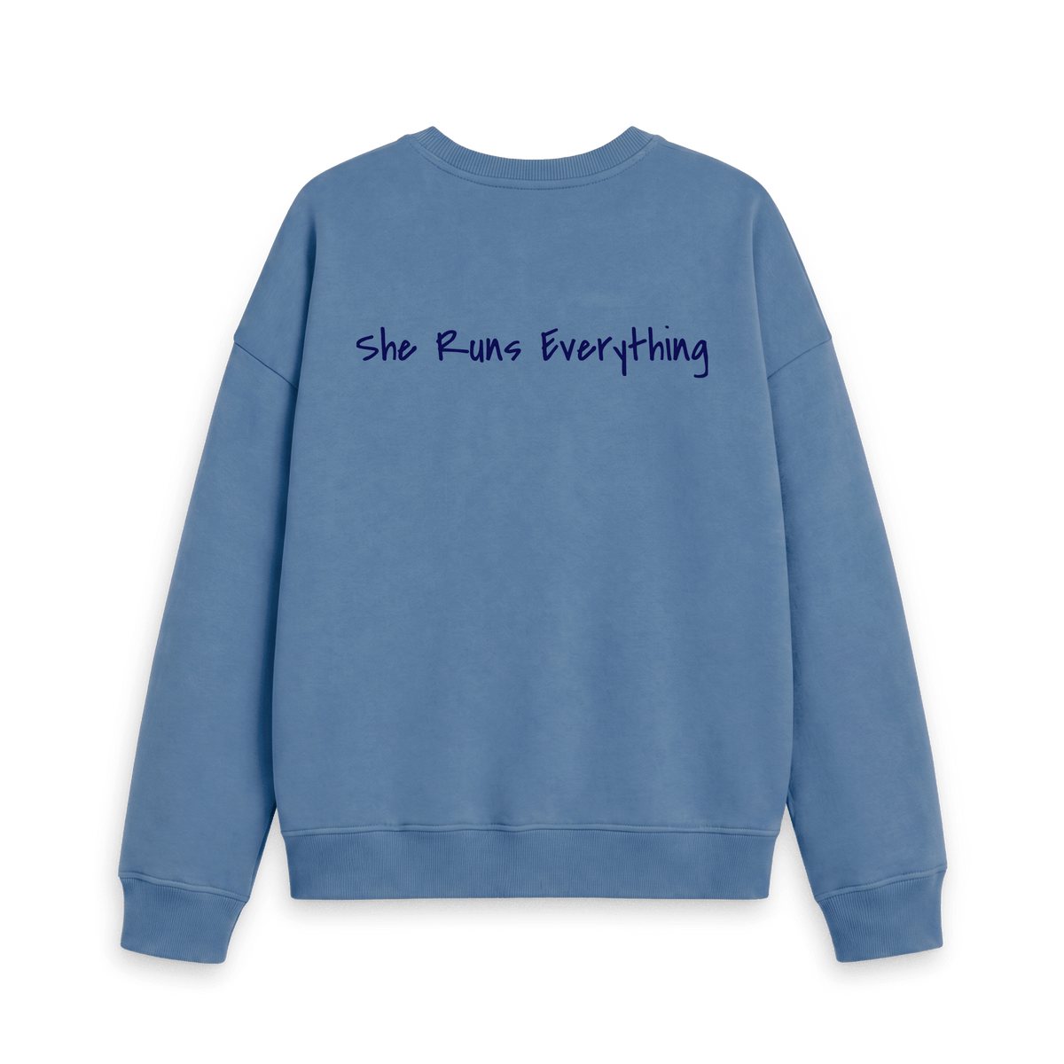 Solent Printed Sweater Back