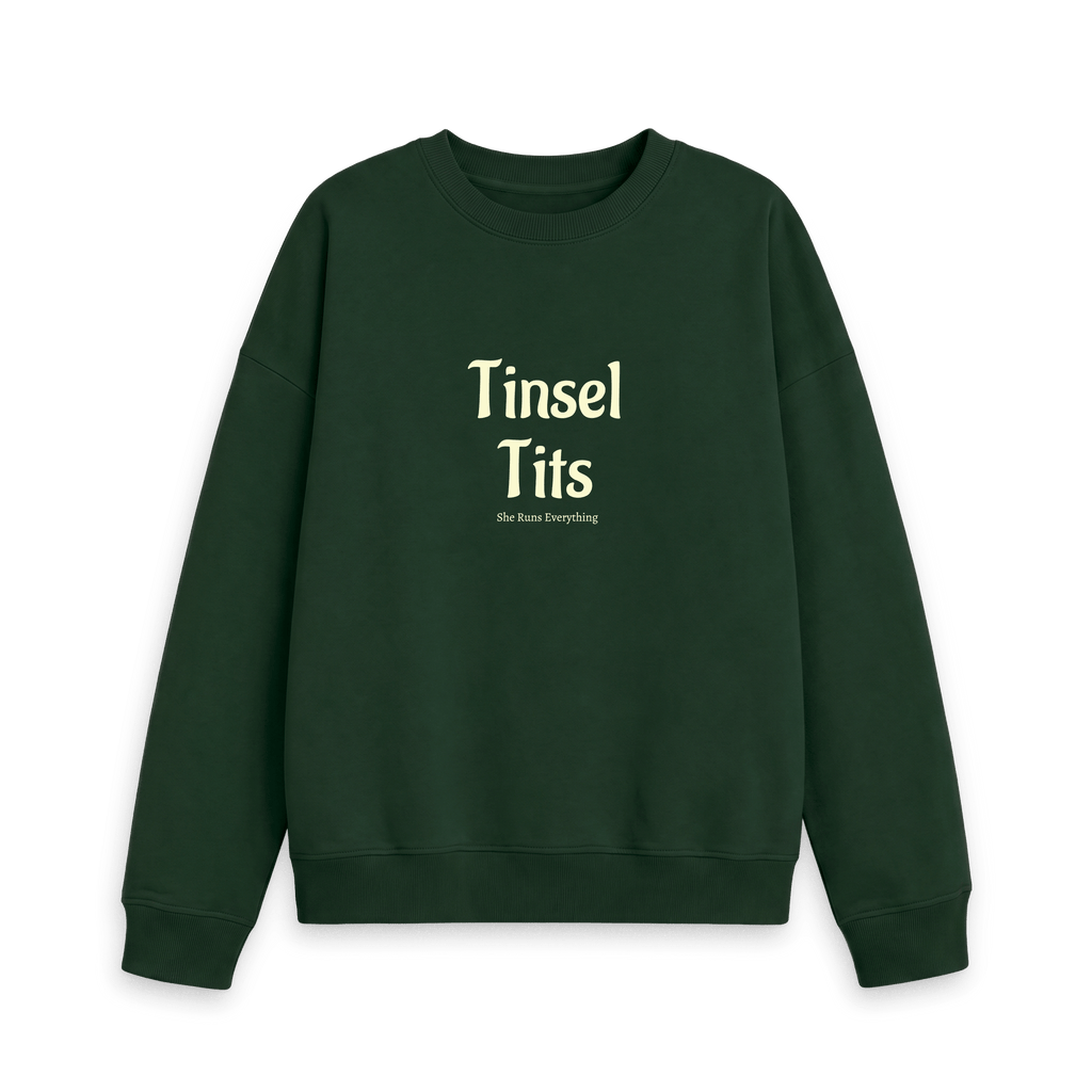 Evergreen Printed Sweater Front