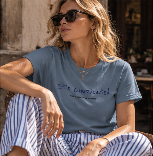 Ida Tee | It's Complicated | Organic Cotton Women's T-Shirt