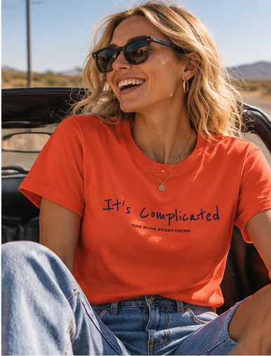 Ida Tee | It's Complicated | Organic Cotton Women's T-Shirt