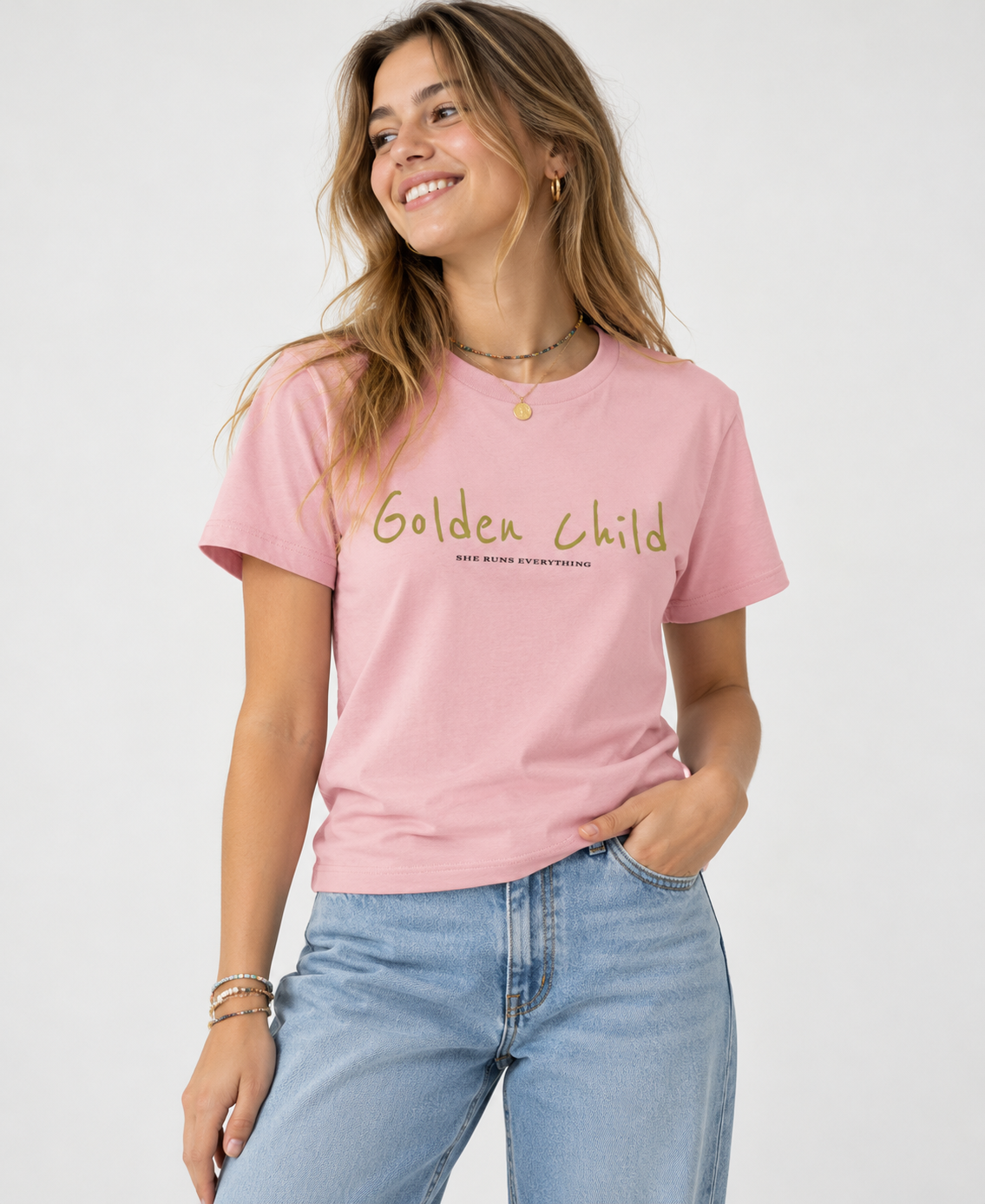 The Joy Tee – Golden Child Energy.