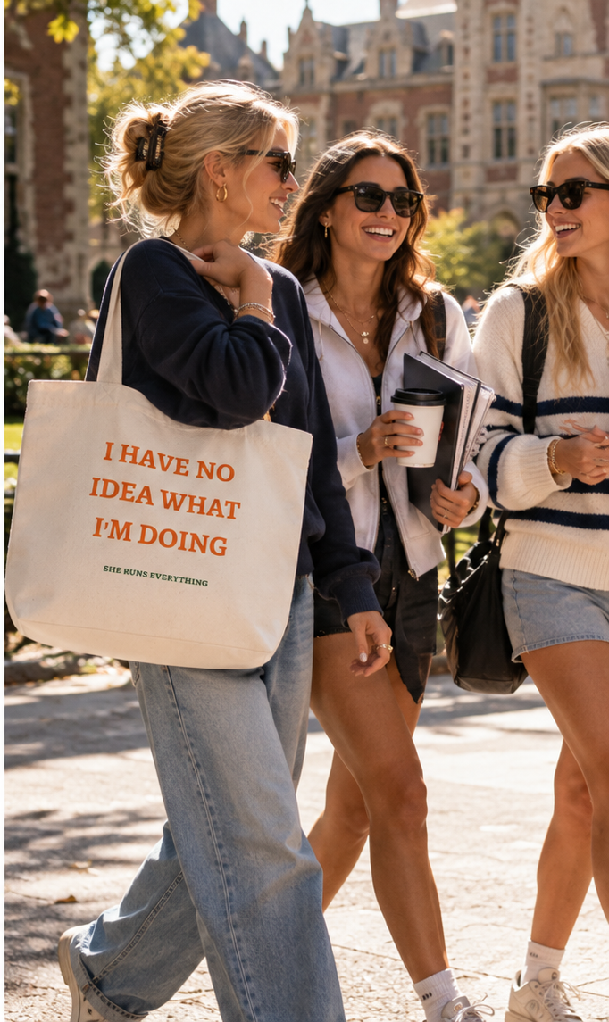 Maggie Large Tote | Premium Heavyweight Cotton Canvas | Natural | 30L