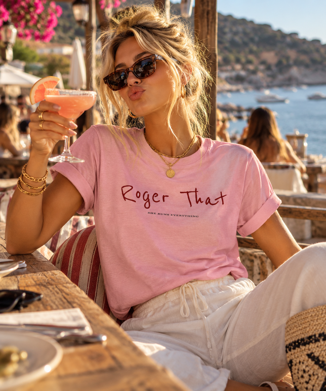 Sally Tee | Women's Organic Cotton T-Shirt | Roger That