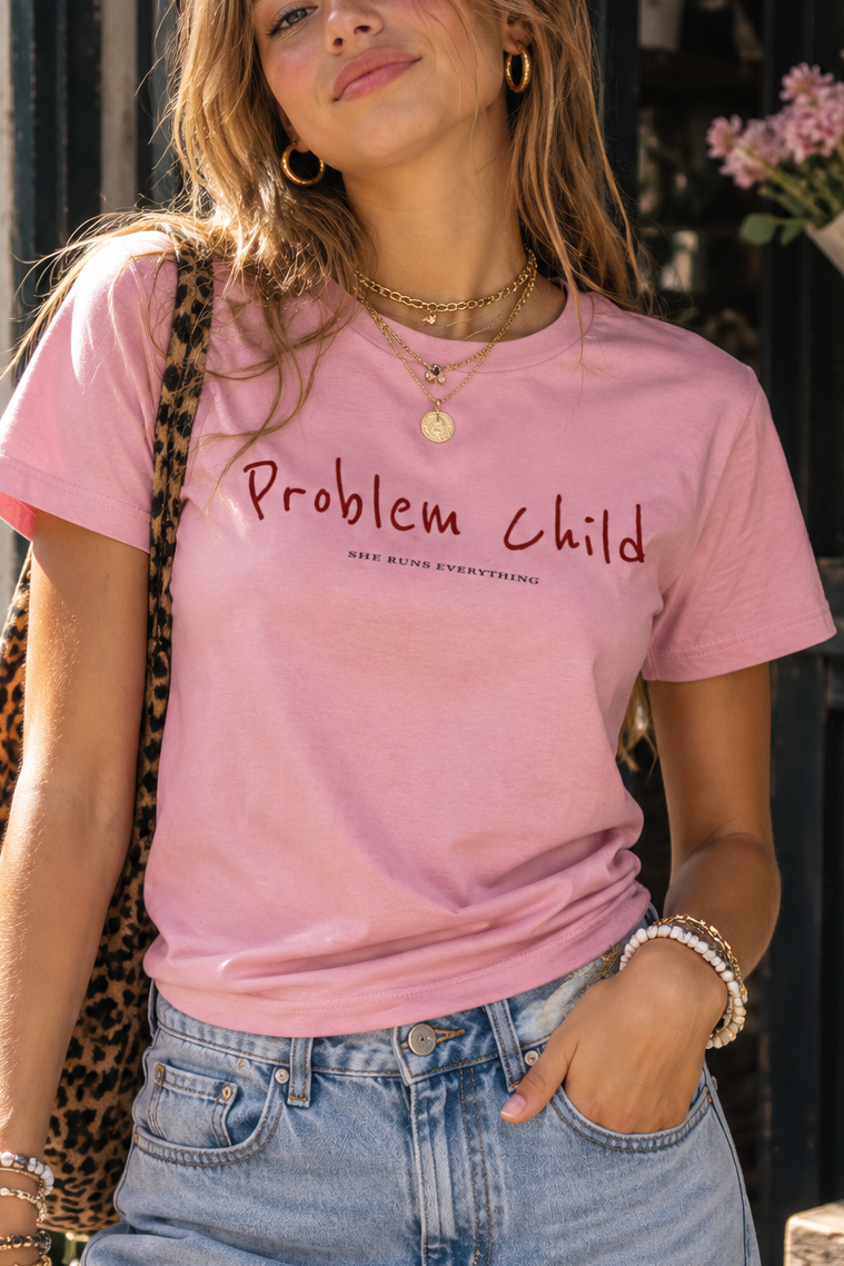 Sophia Tee | Women's Organic Cotton T-Shirt | Problem Child