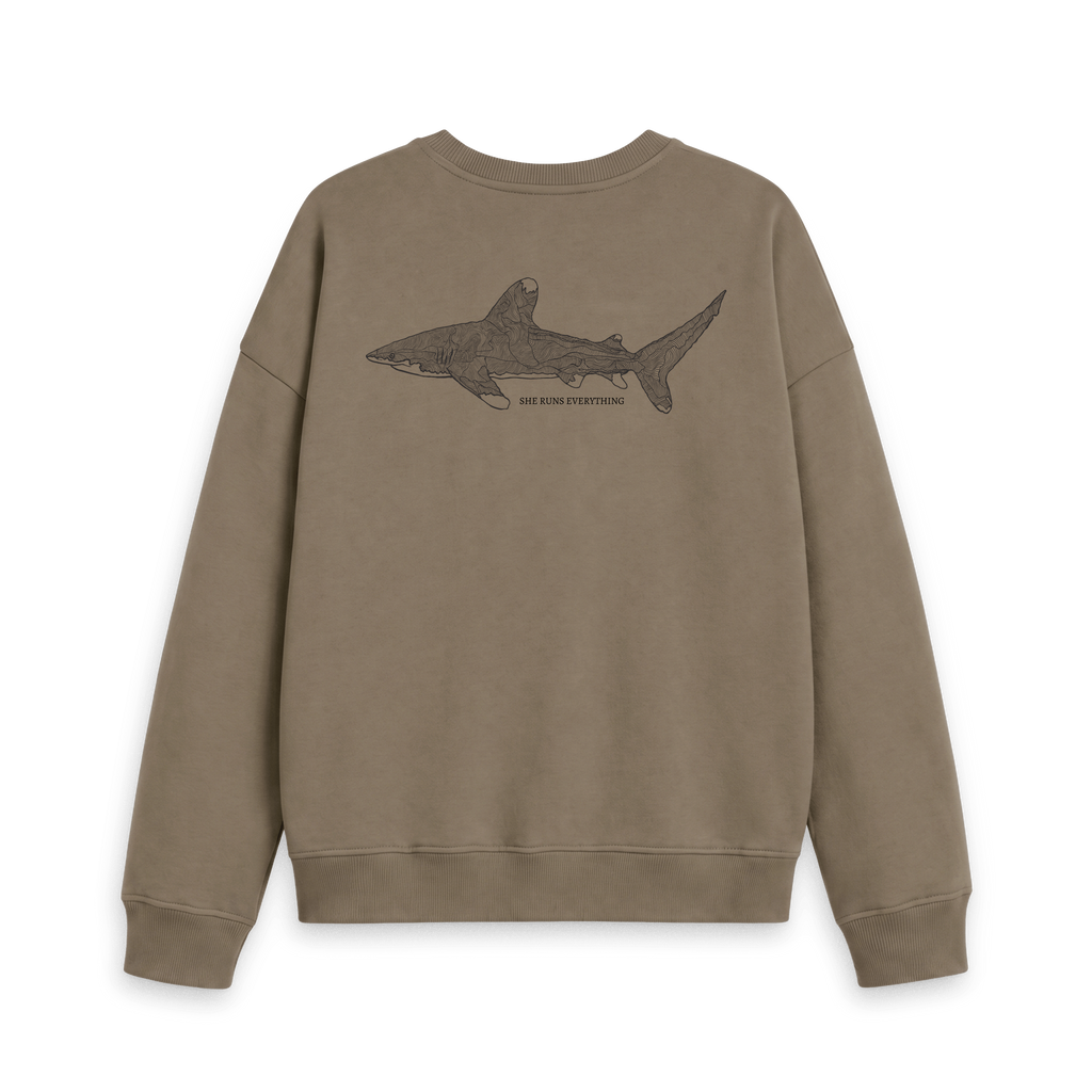 Willow Printed Sweater Back