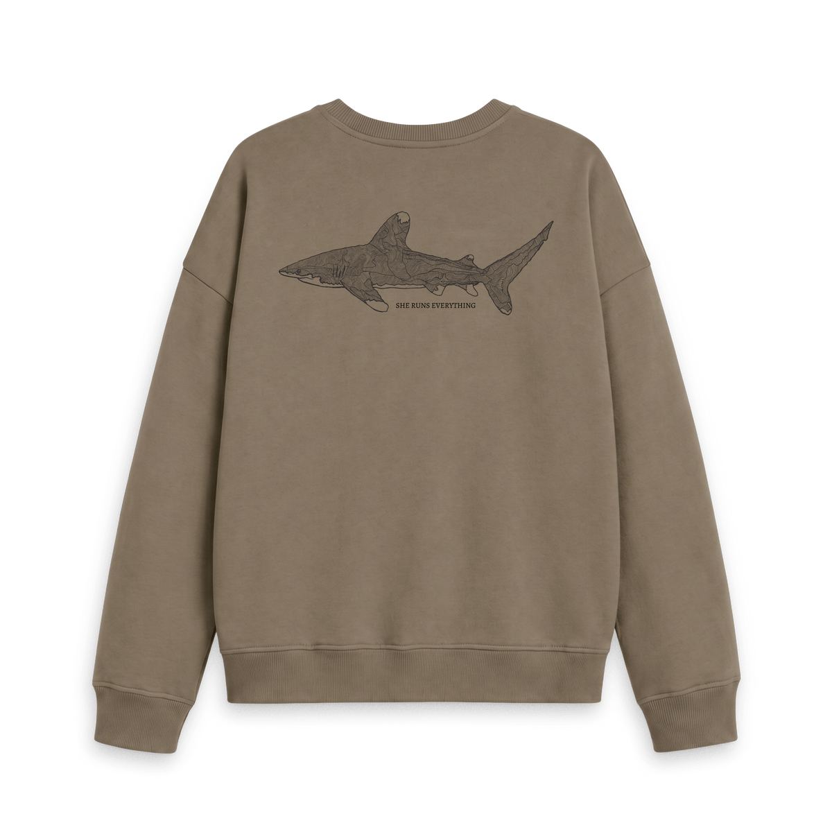 Willow Printed Sweater Back