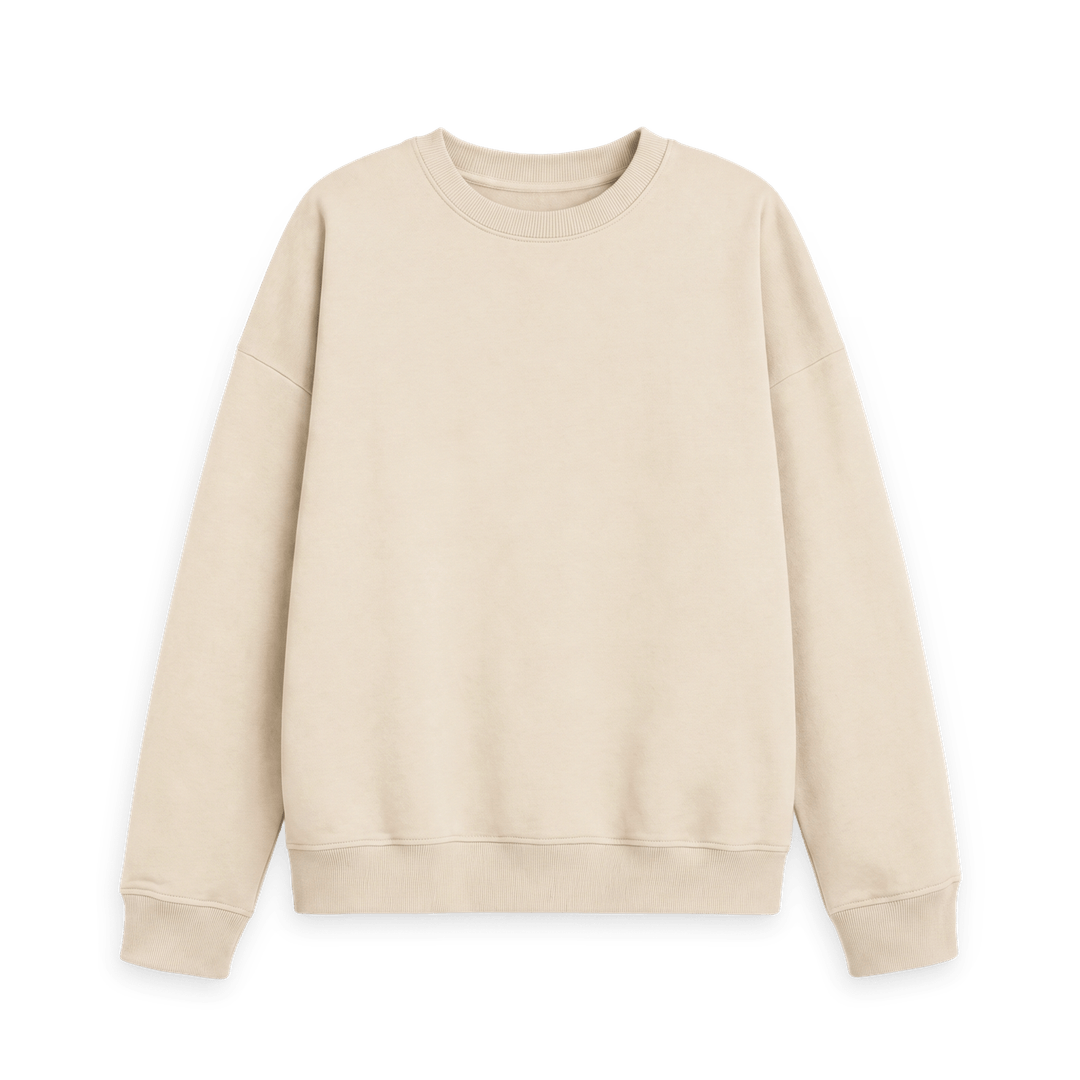 Oat Printed Sweater Front